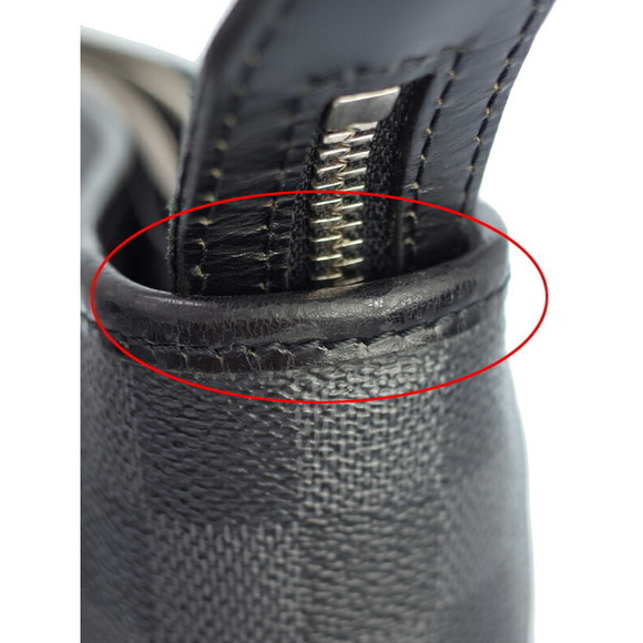 Louis Vuitton Tadao Graphite Damier Bag Black - Picture 6 of 8